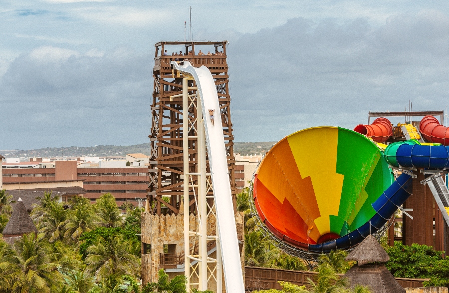 Beach Park está entre os cinco parques aquáticos mais visitados da América Latina