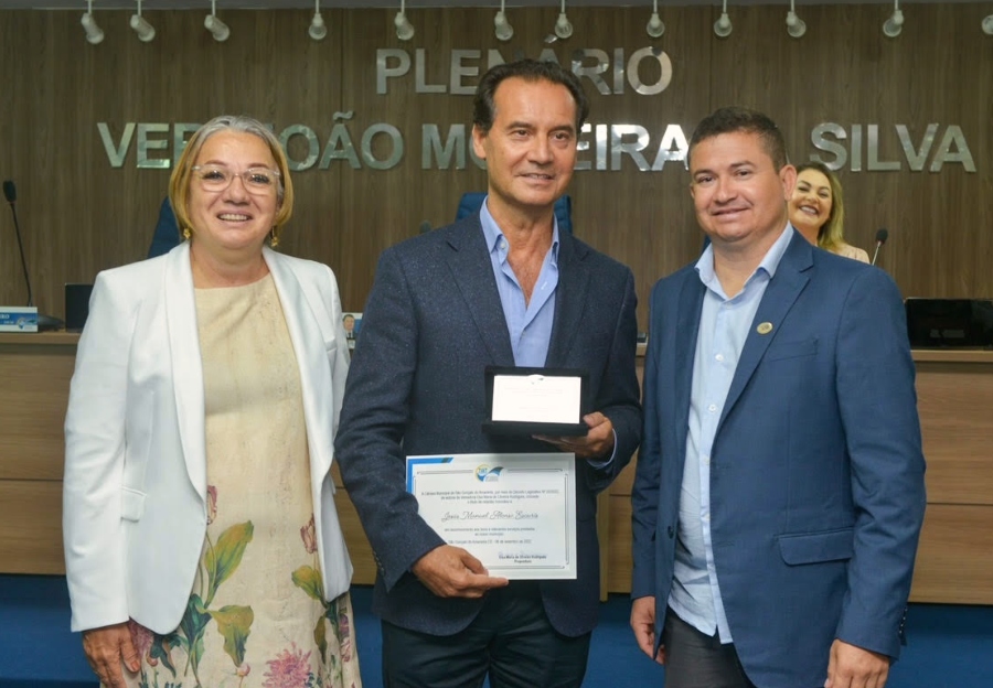 CEO da Jealsa recebe título de Cidadão Honorário de São Gonçalo do Amarante e seu pai é homenageado ‘in memoriam’