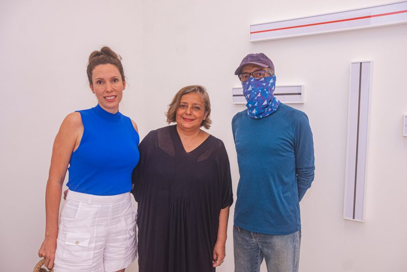 Art - Abertura das exposições individuais de Iêda Jardim e Tete de Alencar reúne amantes da arte na Galeria Leonardo Leal