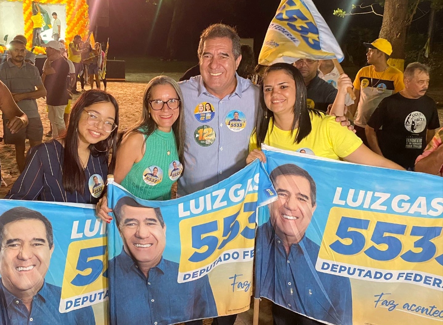Luiz Gastão celebra apoio popular e promete ações em áreas como turismo, empreendedorismo e pequenos engócios