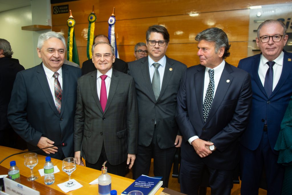 Paulo Albuquerque, Abelardo Benevides, Leonardo Carvalho, Ministro Luiz Fux E Ricardo Cavalcante (1)