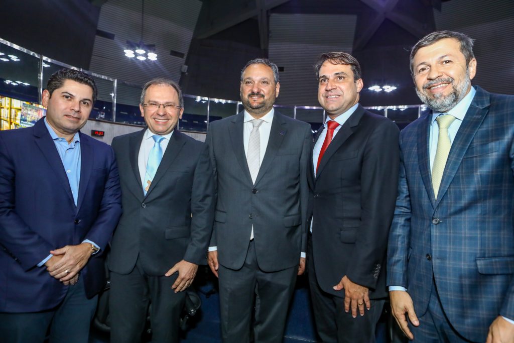 Pompeu Vasconcelos, Carlos Matos, Patriolino Dias, Salmito Filho E Elcio Batista