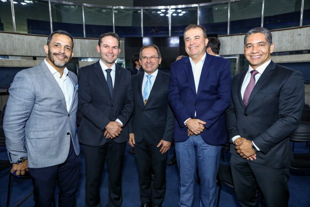 Raul Amaral, Fabio Albuquerque, Carlos Matos, Ricardo Bezerra E Alexandre Linhares