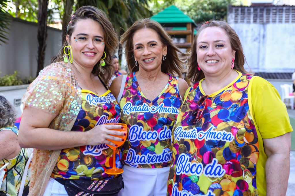 Rebeca Cavalcante, Claudia Cavalcante E Lia Cavalcante
