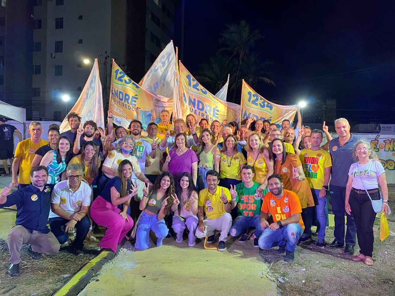 André Figueiredo reúne personalidades do esporte em seu Comitê em Fortaleza