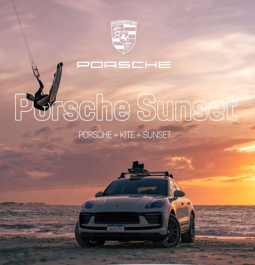 Porsche Center Fortaleza une performance de carrões e kitesurfe em sunset party. Vem saber!