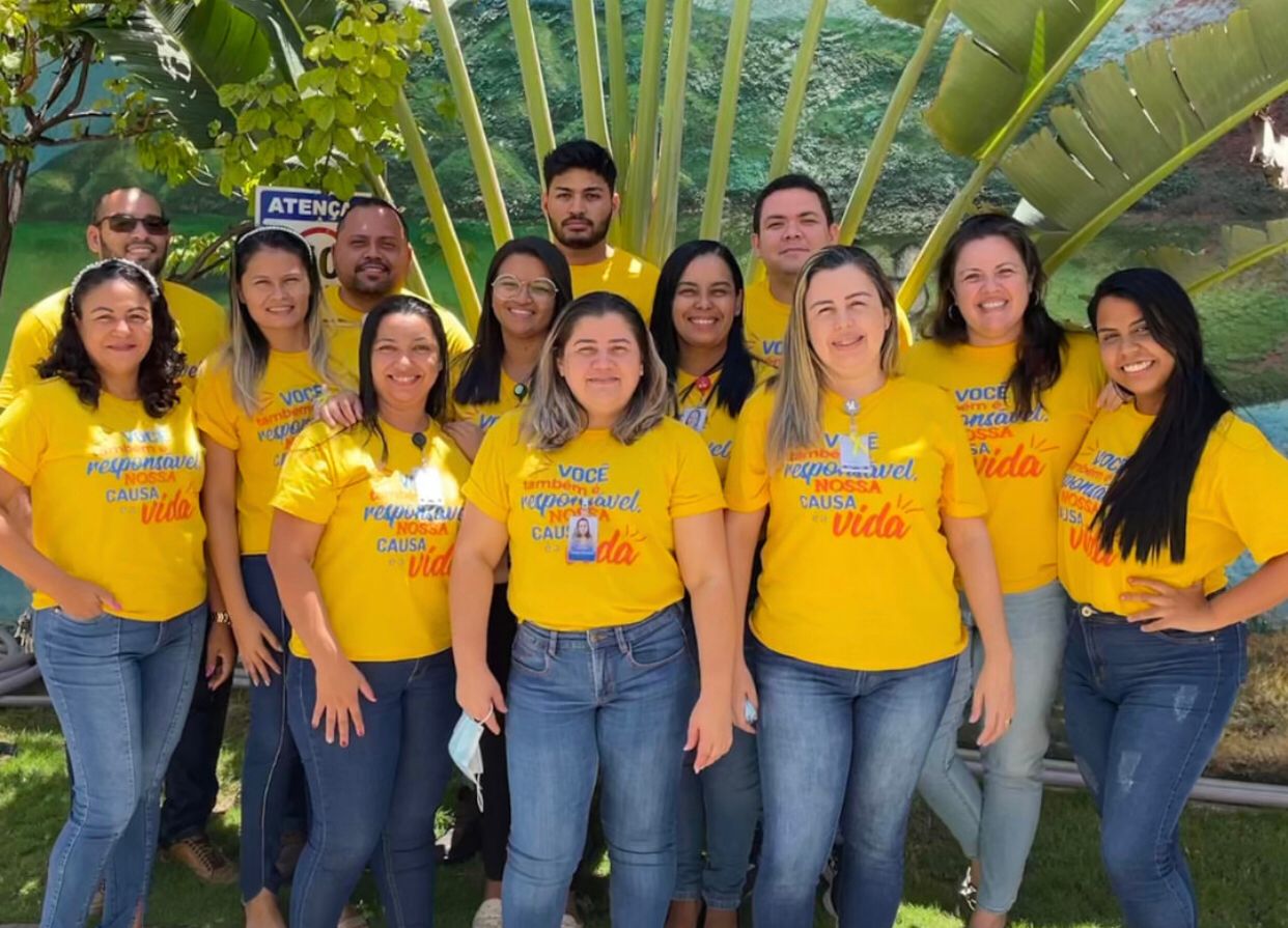 Nosso Lar mobiliza colaboradores para incentivar campanha do setembro amarelo