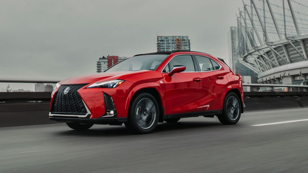 2023 Lexus Ux250h Red 1659449993