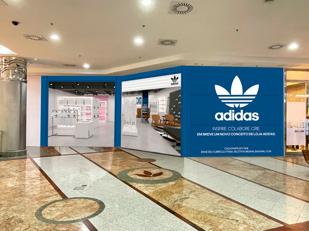 Adidas Originals inaugura primeira loja conceito do Norte-Nordeste no Shopping Iguatemi Bosque