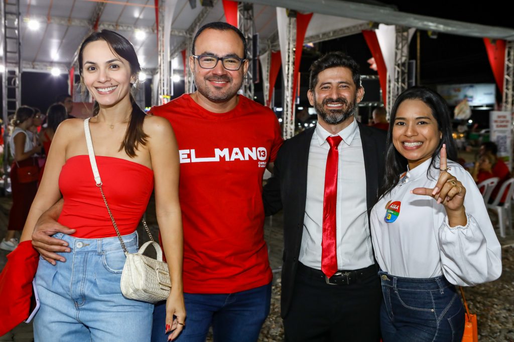 Carliane Mendes, Carlos Alberto, Geovane E Raquel Saraiva