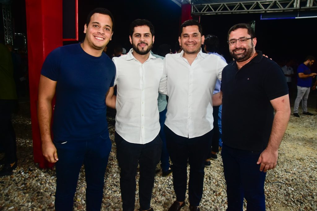 Carlos Felipe, Rafael Mota Reis, Audic Mota E Epaminondas Bezerra (1)