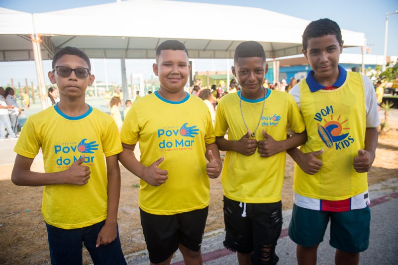 IPOM 12 anos - Instituto Povo do Mar realiza programação de Dia das Crianças na Praça da Paz