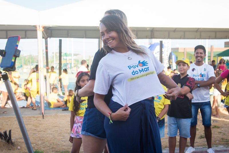 IPOM 12 anos - Instituto Povo do Mar realiza programação de Dia das Crianças na Praça da Paz