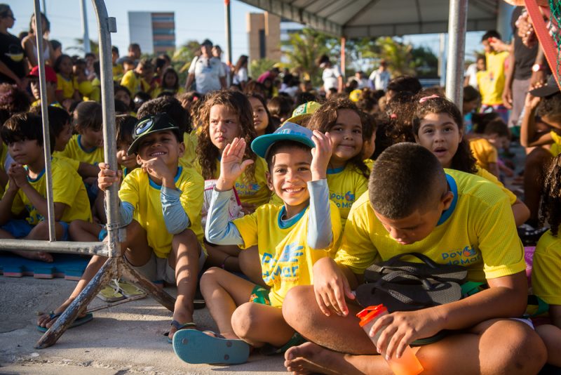 IPOM 12 anos - Instituto Povo do Mar realiza programação de Dia das Crianças na Praça da Paz