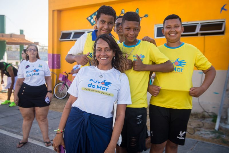 IPOM 12 anos - Instituto Povo do Mar realiza programação de Dia das Crianças na Praça da Paz