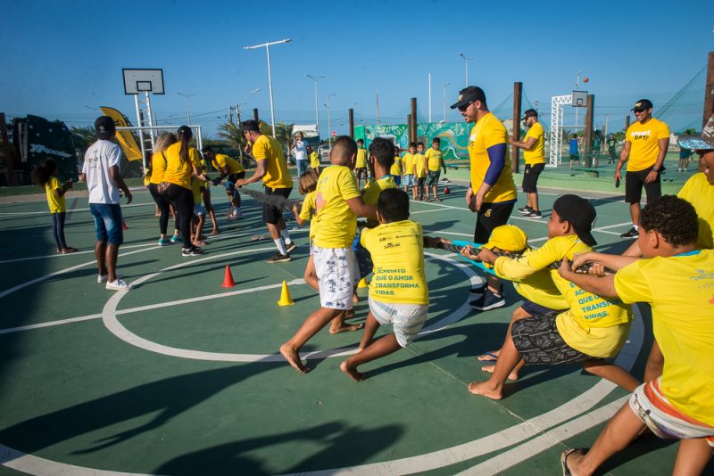 IPOM 12 anos - Instituto Povo do Mar realiza programação de Dia das Crianças na Praça da Paz