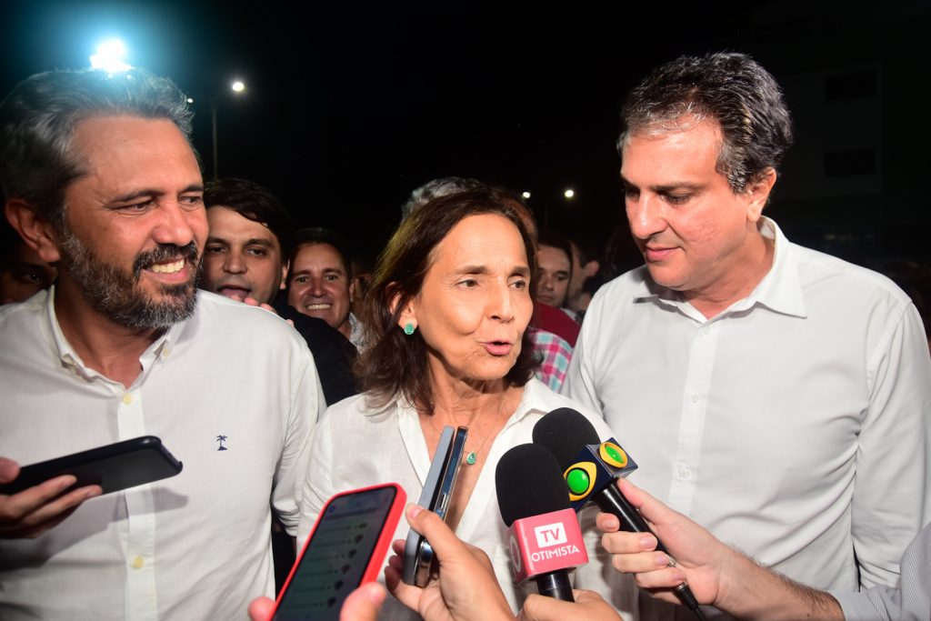 Elmano De Freitas, Izolda Cela E Camilo Santana (1)