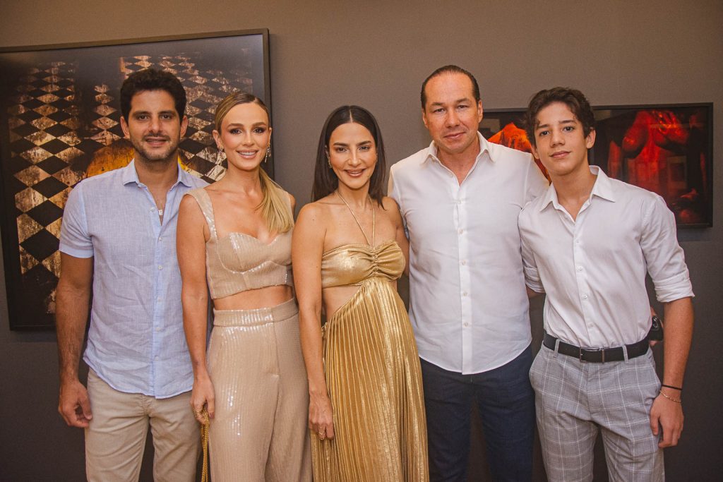 Erico Romcy, Tassia Ferreira, Lara Romcy E Joaquim Araujo E Alonso Romcy