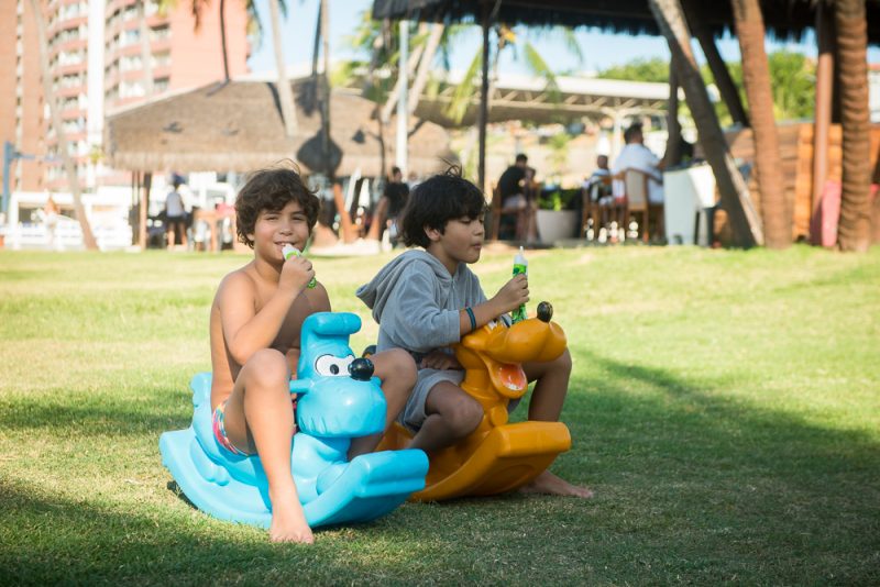 Animação garantida - Altinhos e baixinhos curtem o Dia das Crianças no Iate Clube