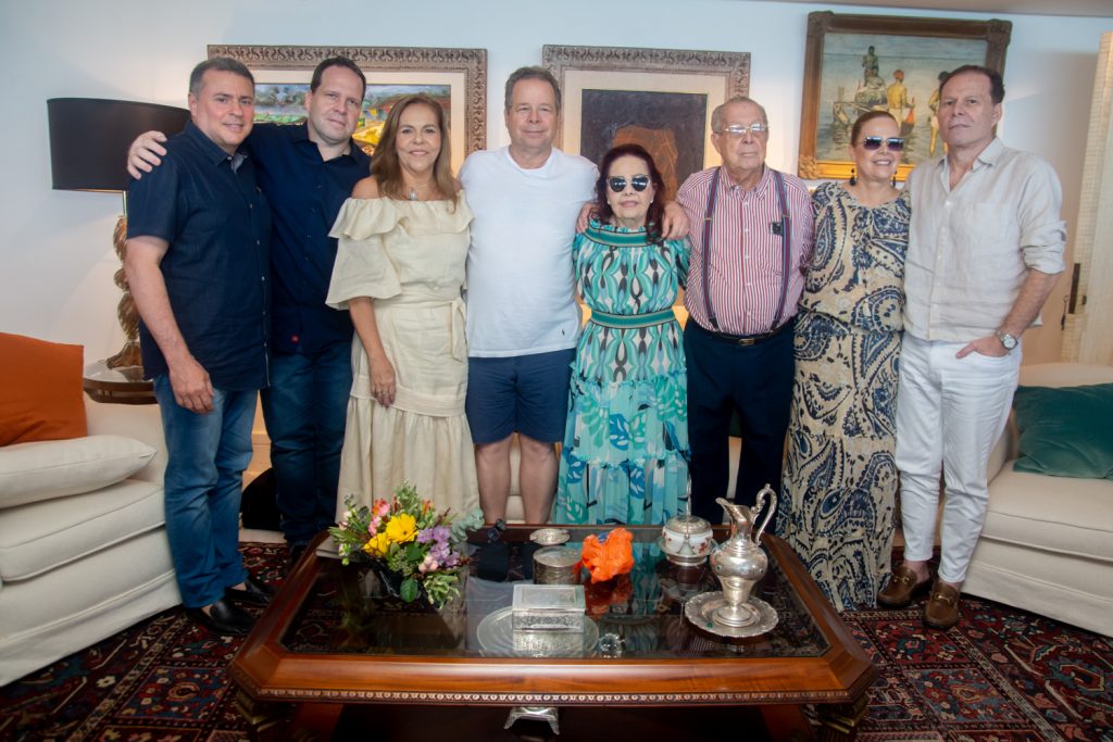 Fradique Accioly, Edson Filho, Ailza, Francisco, Itala, Edson Ventura, Izabella Fonseca E Julio Ventura