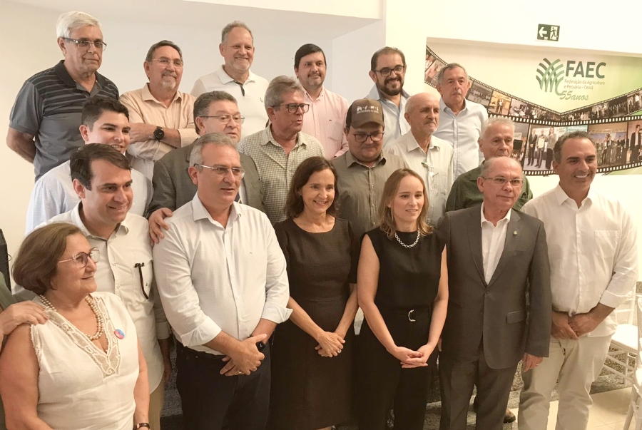 Amílcar Silveira recebe governadora Izolda Cela na Faec para debater as demandas do agronegócio cearense Amílcar Silveira recebe governadora Izolda Cela na Faec para debater as demandas do agronegócio cearense