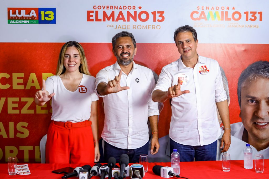 Jade Romero, Elmano Freitas E Camilo Santana (1)