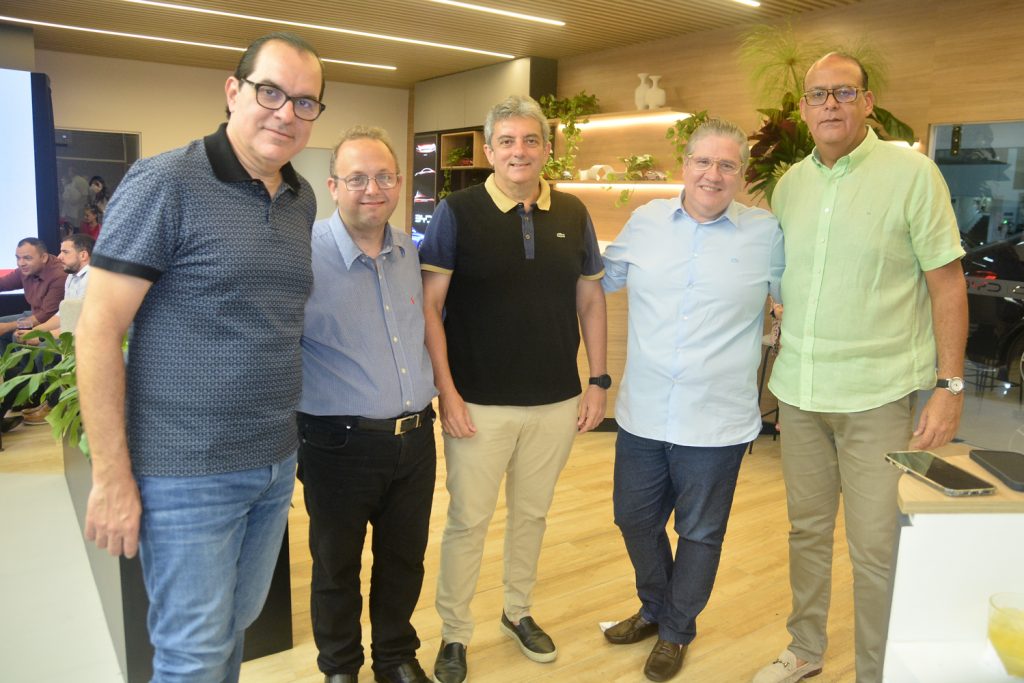 Leonardo Albuquerque, Louro Maia, Guedes Neto, Cássio Sales E Everardo Oliveira (4)