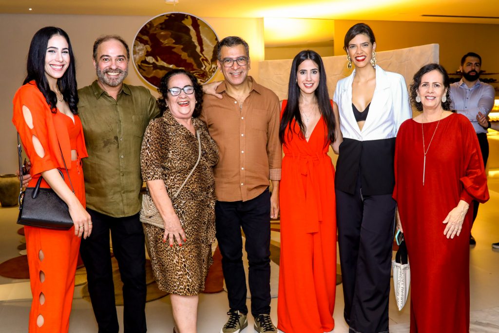 Lia Sampaio, Marcos Novais, Nereide Figueiredo, Pedro Ariel, Joana Figueiredo, Emily Sampaio E Neuma Figueiredo