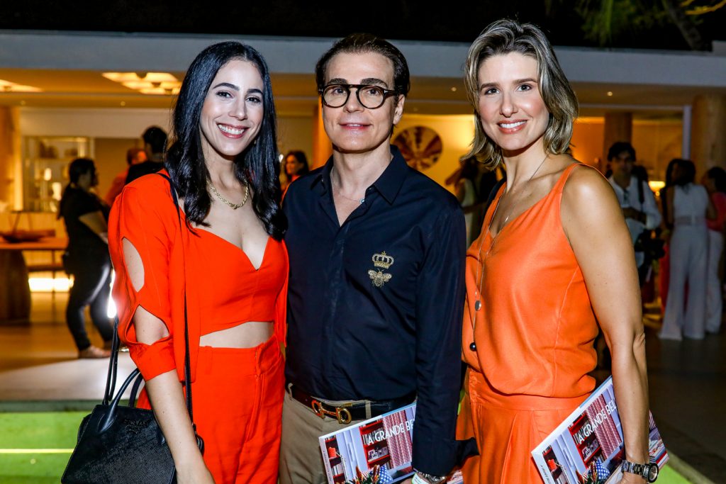 Lia Sampaio, Rodrigo Maia E Suzana Fiuza
