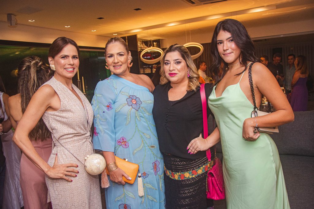 Luciana Sousa, Marcia Peixoto, Manu Romcy E Mariana Fujita