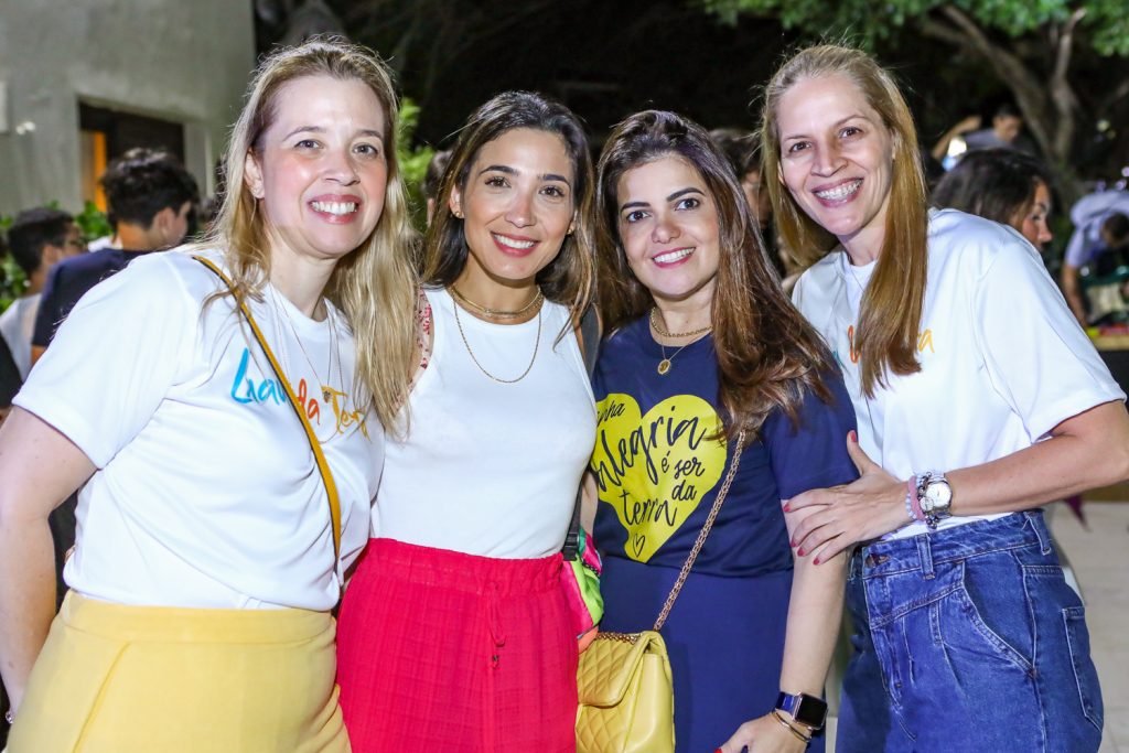 Marina Fiuza, Renata Marinho, Viviane Linhares E Cristiane Cals