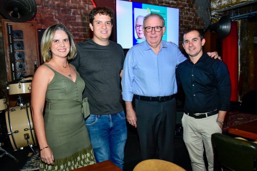 Máyra Thé, Guilherme Colares, Ricardo Cavalcante E Roberto Leite Junior