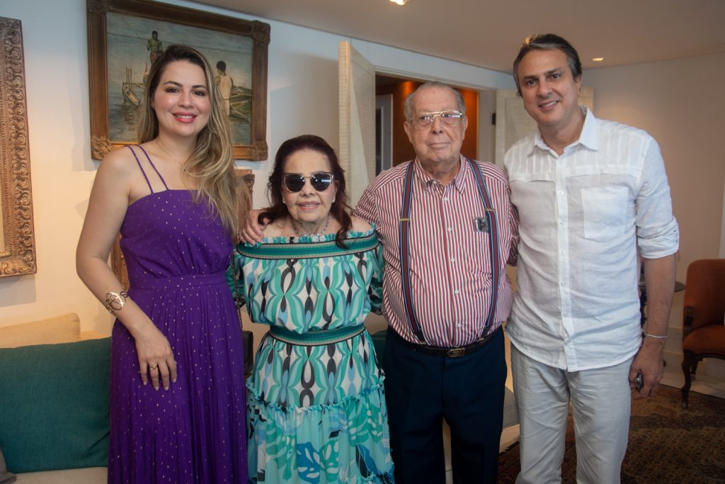 Onélia Santana, Itala E Edson Ventura, Camilo Santana