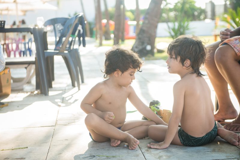 Animação garantida - Altinhos e baixinhos curtem o Dia das Crianças no Iate Clube