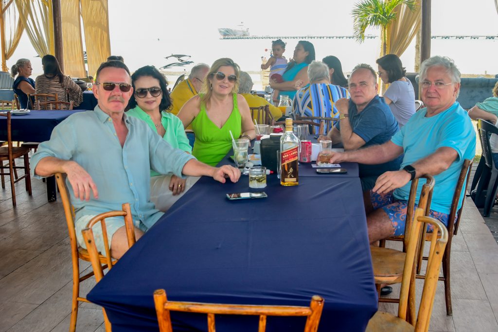 Parahyba Junior, Marcia Parahyba, Renata Castro, Odaldo Castro E Alfredo Goiana
