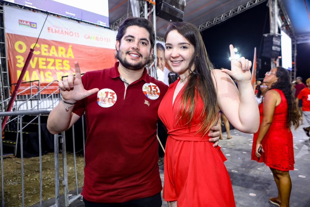 Ricardo Jereissati E Giulia Camarao