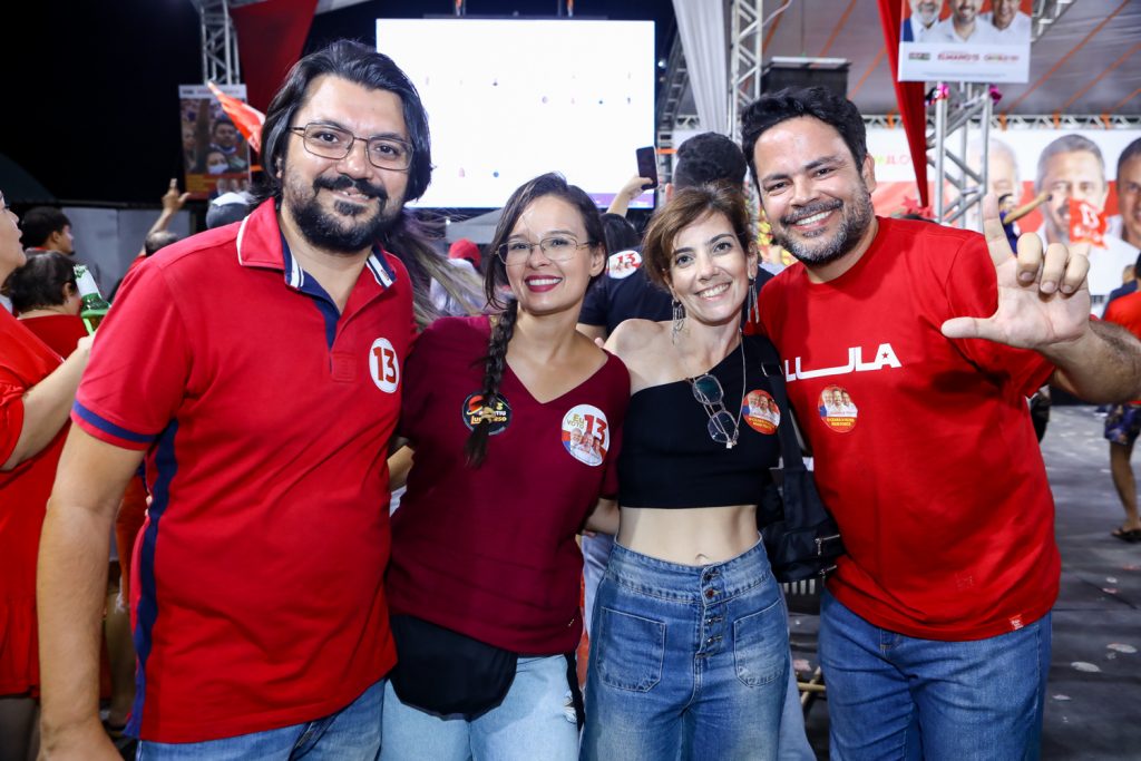 Roberto Leite, Rosane Gurgel, Hianne Braw E Webert Lemos