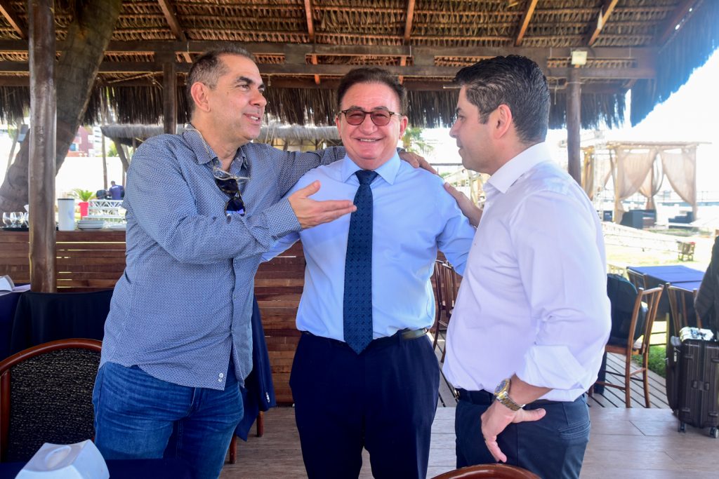 Sérgio Gaspar, Manoel Linhares E Pompeu Vasconcelos (1)