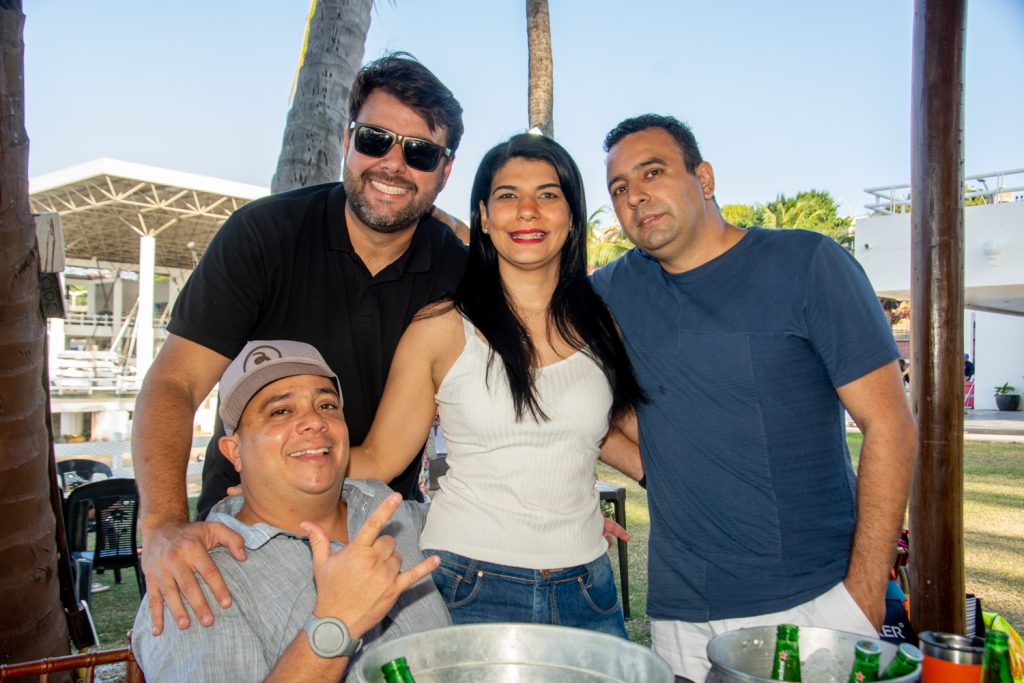 Tiago Andrade, Renar Martins, Juliana Frota E Walter Neto