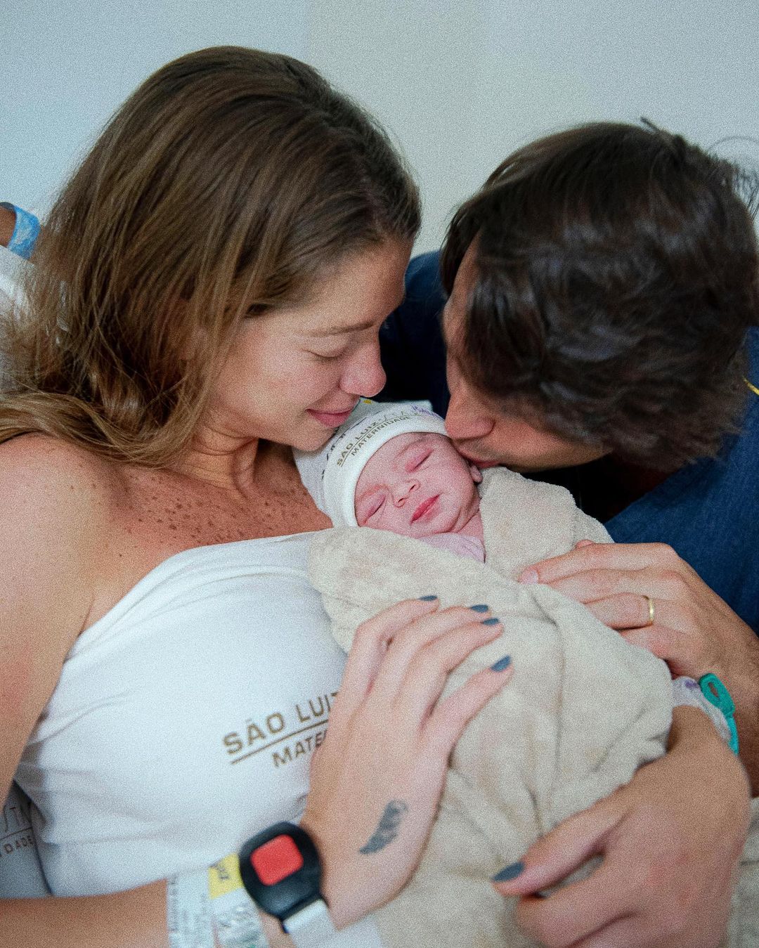 Nasceu Vittorio, primogênito de Marcella Minelli e Marcelo Menezes