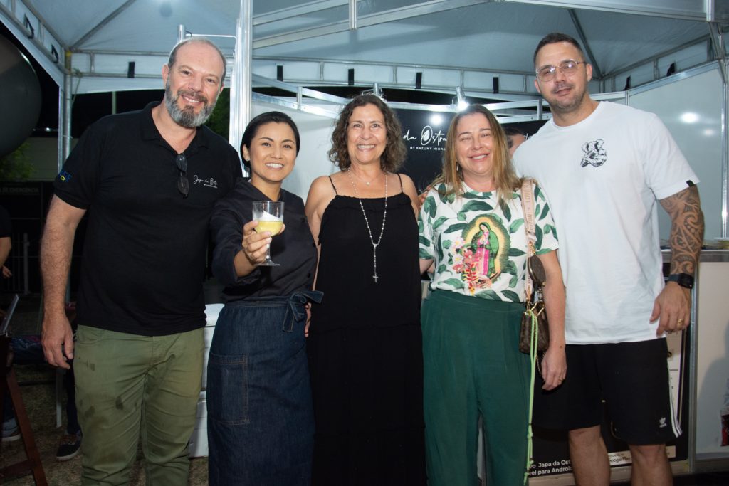 Alexandre Reis, Kazumy Miura, Liege Xavier, Rubi Araújo E Leo Peruz