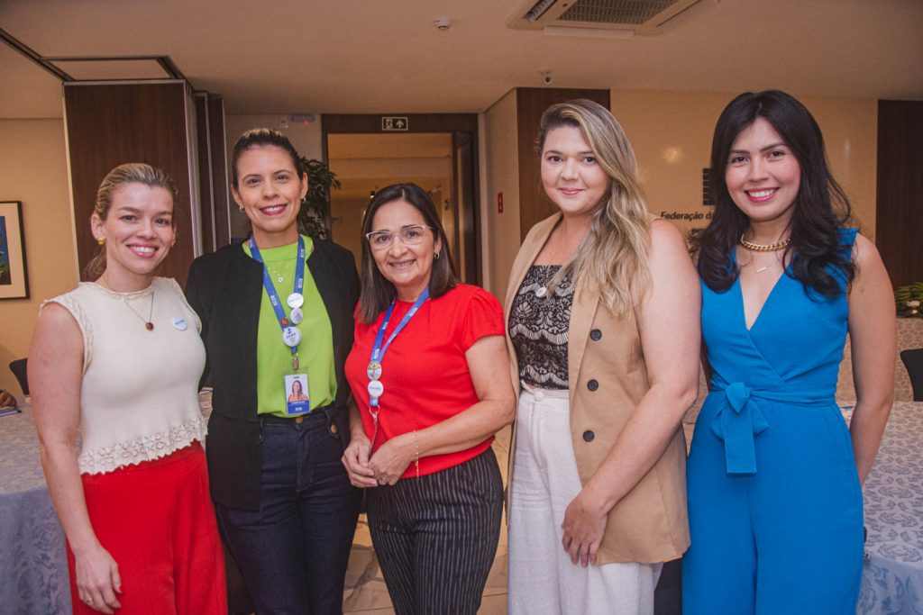 Ana Luiza Frota, Nara Oliveira, Eugenia Reboucas, Elaine Fernandes E Camila Lavor