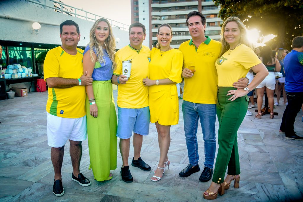 Carlo Bastos, Thalita Bulhões, Roberto Rêgo, Tathye Arruda, Flávio Menezes E Talynie Mihaliuc