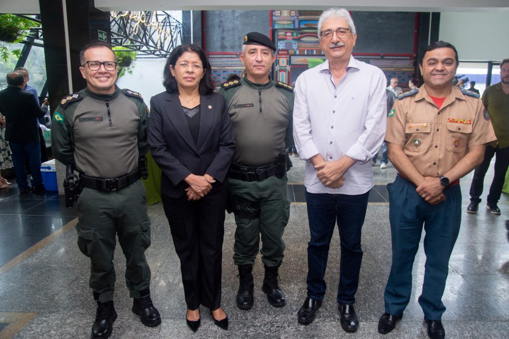 Cel. Otoniel, Socorro Portela, Cel. George Benício, Lúcio Torres E Ten. Cel. Wagner (1)