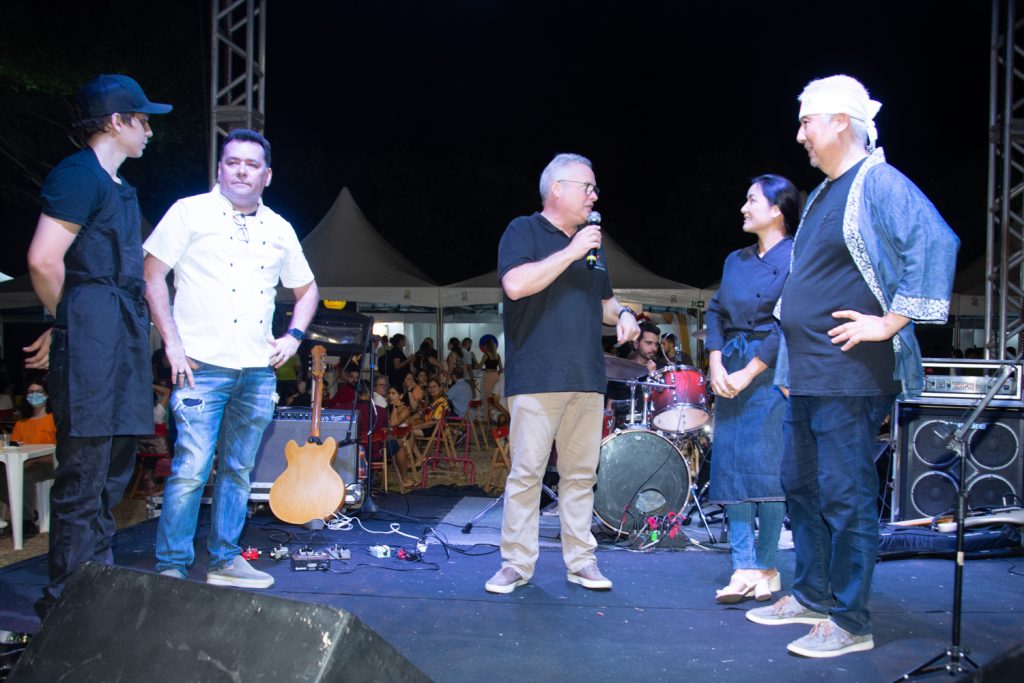 Chef Hugo Benevides, Chef Edil Costa, Fernando Amaral, Kazumy Miura E Élcio Nagano (2)