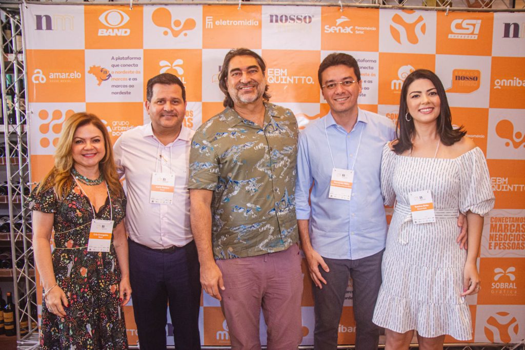 Cris Grangeiro, Carlo Bastos, Zeca Camargo, Fernando Helio E Tamires Brito