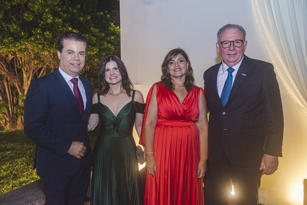 Duda Brigido, Ticiana Brigido, Rosangela Cavalcante E Ricardo Cavalcante