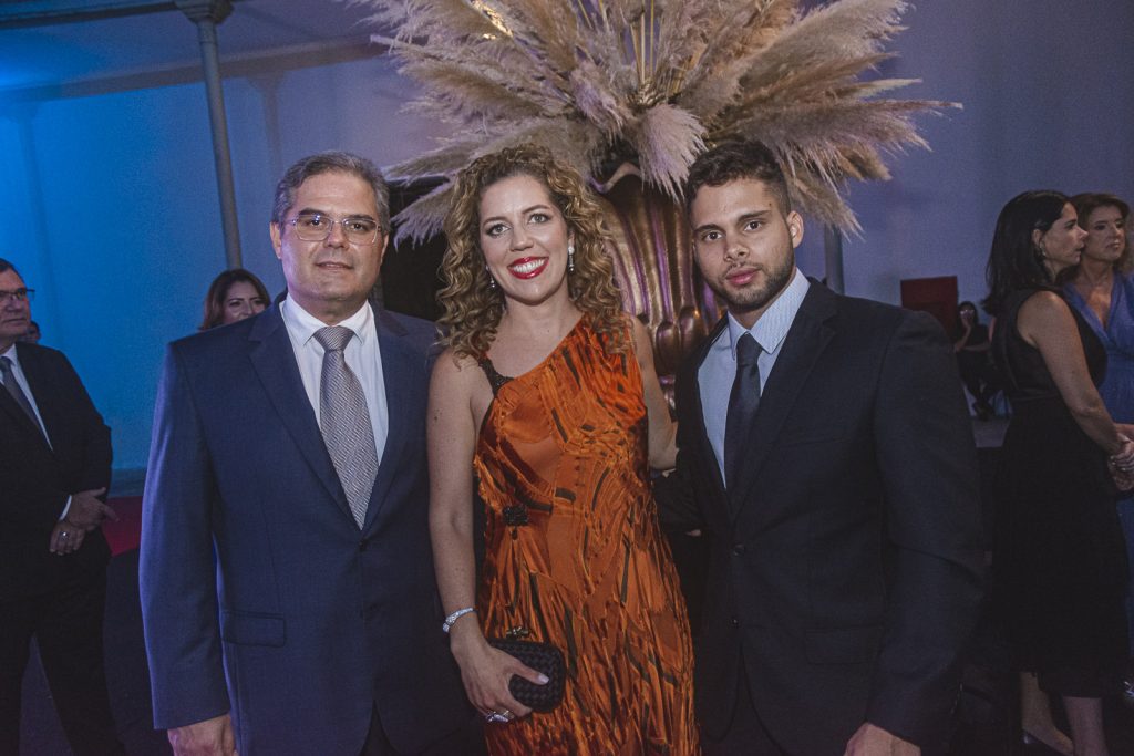 Edson Queiroz, Ticiana Rolim Queiroz E Lucas Barroso