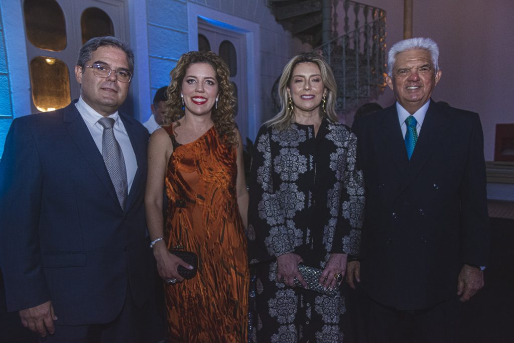 Edson Queiroz, Ticiana Rolim Queiroz, Jaqueline De Sa Cavalcante E Tales De Sa Cavalcante