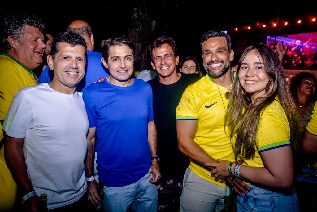 Erick Vasconcelos, Chicão Cavalcanti, Rommel Reno, João Luiz Ferreira E Ticiana Ribeiro